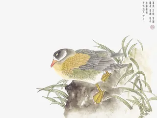 水墨 山水 古风免抠