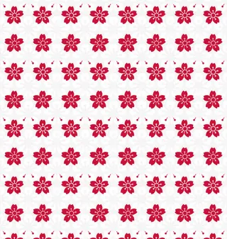 矢量红色花免抠