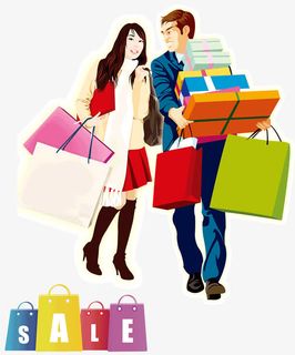男女购物免抠