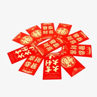 打开的很多红包免抠