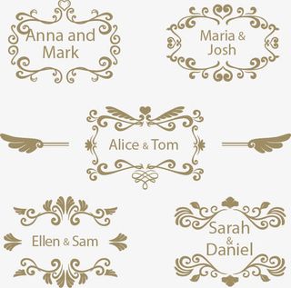 复古欧式花边免抠