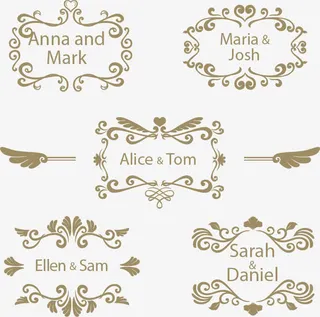 复古欧式花边免抠