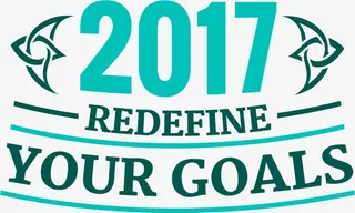 矢量2017新年字体设计免抠