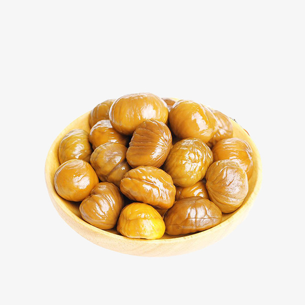 栗子，金色栗子，大栗子，熟栗免抠