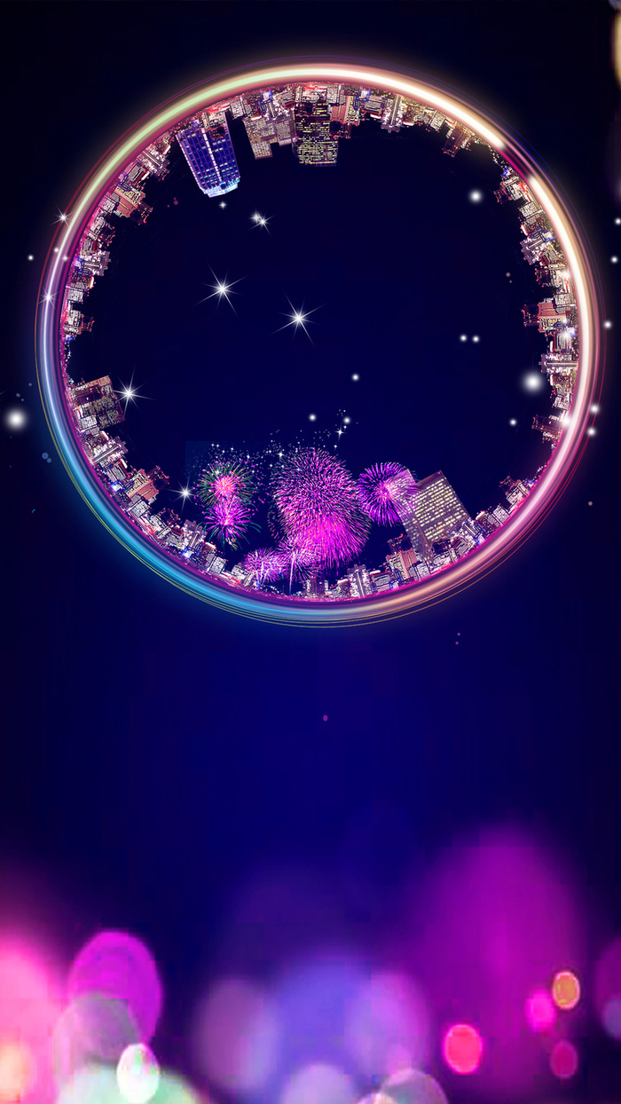 炫彩科技H5背景高清