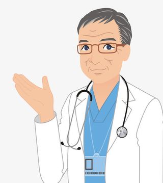 专家医生免抠手绘/卡通卡通元素