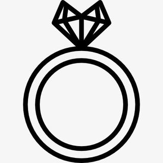 心形钻石戒指图标免抠