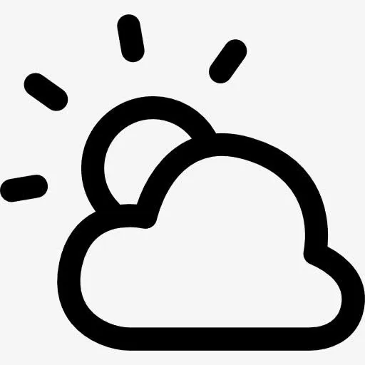 太阳云图标免抠