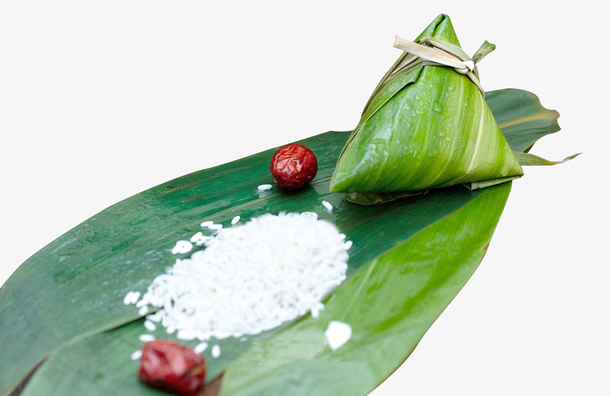 端午节粽子 蜜枣粽子免抠