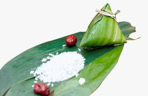 端午节粽子 蜜枣粽子免抠