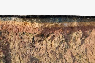 土地横剖面免抠