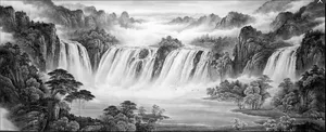 水墨风景画高清