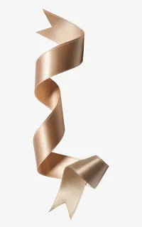 金色环绕装饰绸带免抠 金色环绕装饰绸带免抠