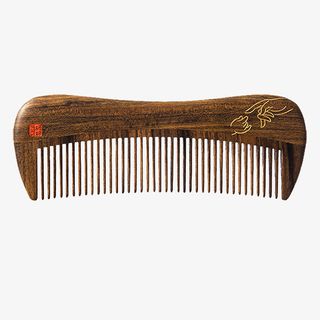 保健木梳图片免抠