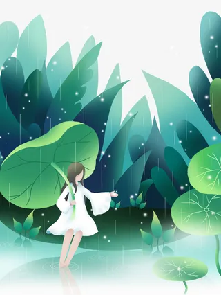 手绘春天背景图免抠手绘/卡通手绘元素