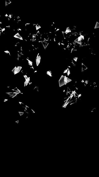 黑色炫酷几何碎片H5背景图高清