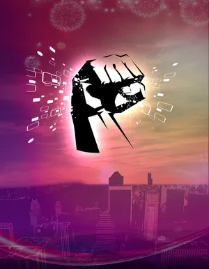 创意企业文化宣传册背景素材高清