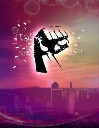 创意企业文化宣传册背景素材高清