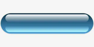 按钮 渐变 光泽 蓝色免抠