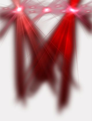 红光交错的射灯效果免抠
