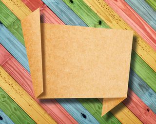 纸质对话框免抠