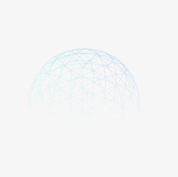 科技感，线条，地球，连接免抠背景几何/扁平/渐变元素