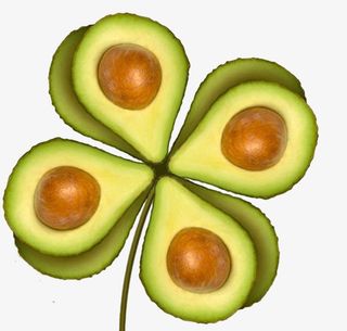 美味可口牛油果免抠