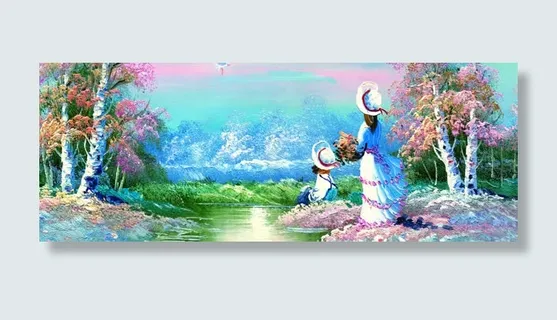 油画背景 油画背景