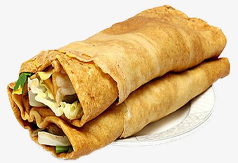 美味的杂粮鸡蛋煎饼果子免抠