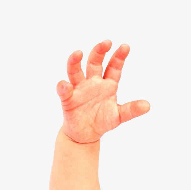 新生儿伸手素材图免抠