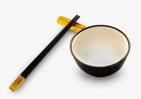 中式餐具免抠