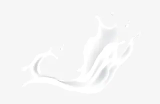创意飞溅的牛奶插画免抠