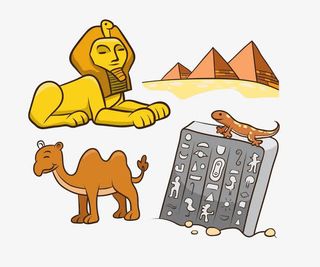 埃及金字塔免抠