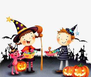 万圣节魔幻之夜免抠