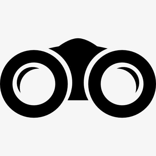 双筒望远镜图标免抠