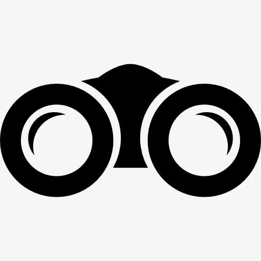 双筒望远镜图标免抠