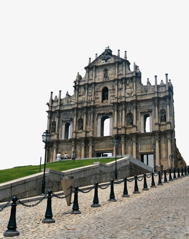 澳门建筑免抠