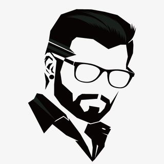 卡通男人头像元素免抠