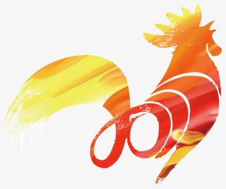 2017公鸡图案免抠