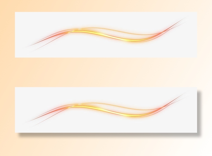 金色光线光效海报背景免抠装饰效果特效元素