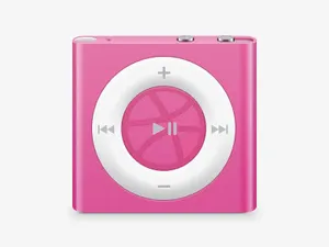 iPod苹果音乐播放器PSD素材免抠