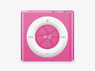 iPod苹果音乐播放器PSD素材免抠