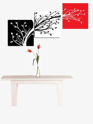 家居极简壁画免抠