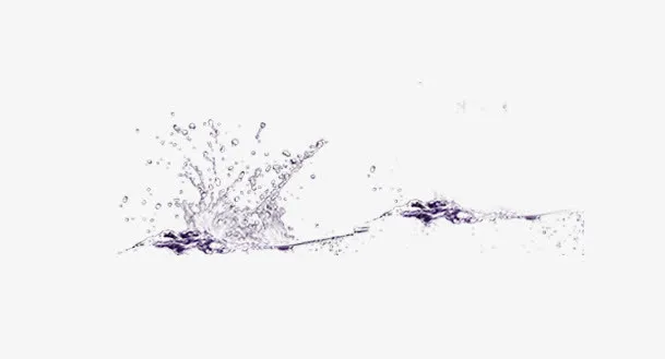 溅起来的水花免抠