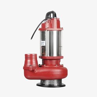 红色潜水泵免抠