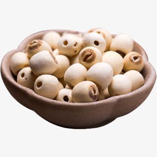 磨皮去芯白莲子免抠