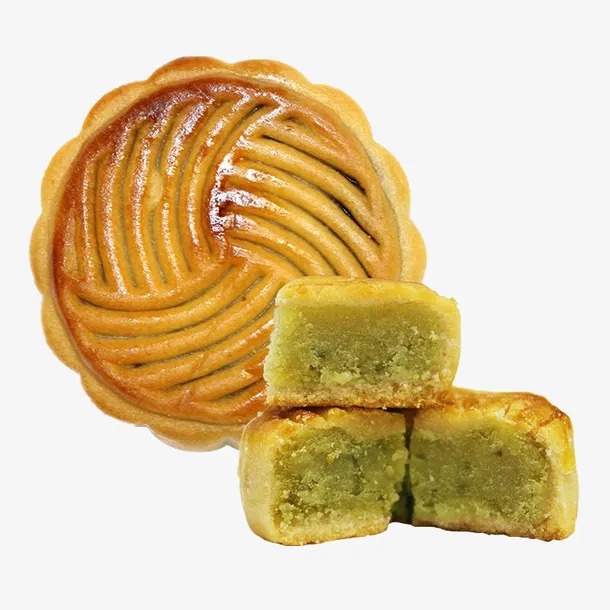 广式绿豆月饼免抠