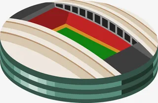 卡通多彩场馆免抠