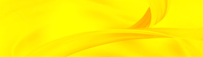 黄色简约线条banner高清