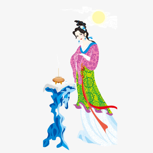 月下嫦娥免抠